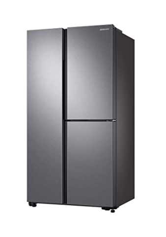 Samsung 689L RS73R5561SL/TL SpaceMaxTM Technology Side by Side Refrigerator By PandoraBiz.com