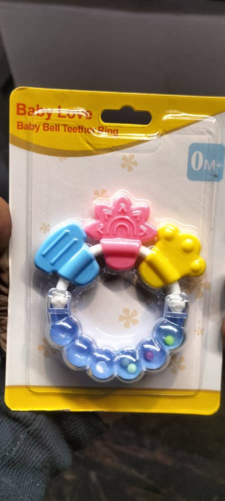 Baby Bell Teether Ring