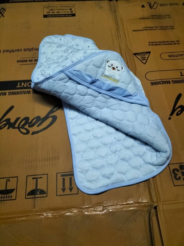 Baby love's Baby wrapper light Sky Blue color