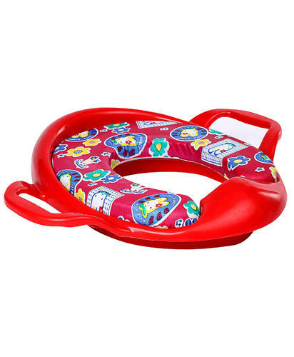 Honey Bee's Cushioned potty training seat with handle Red color