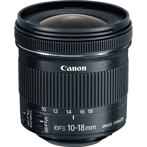 Canon EF-S10-18mm f/4.5-5.6 IS STM