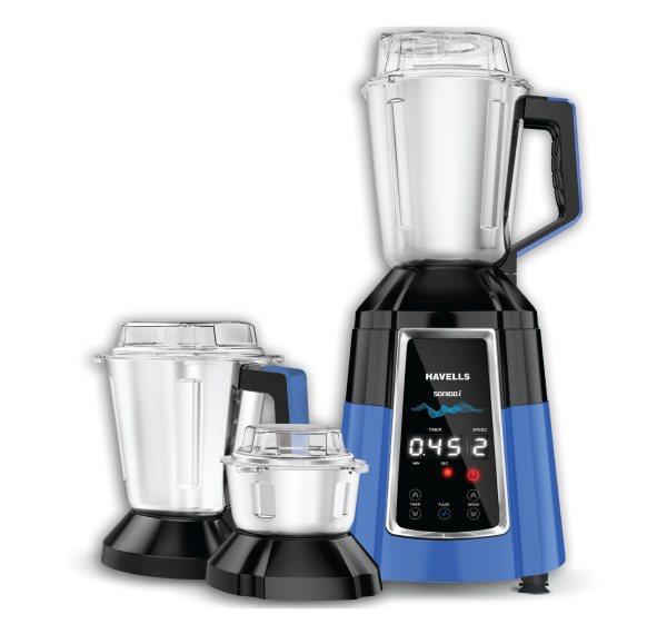Havells Sonido 1200 W Mixer Grinder with digital buttons