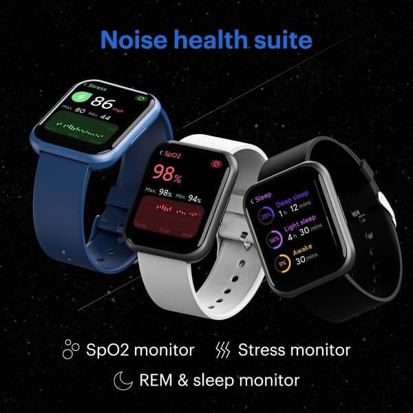 Noise ColorFit Ultra Smart Watch (Space Blue)