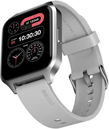 Noise ColorFit Brio Smartwatch (Grey Strap, Regular)
