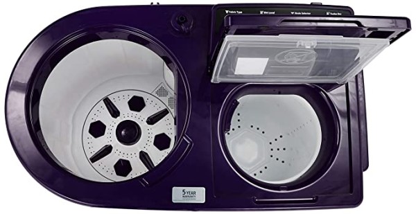 Whirlpool 9 Kg Semi-Automatic Top Loading Washing Machine (ACE XL 9.0, Royal Purple)