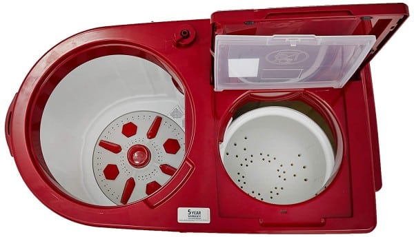 Whirlpool 9.5 kg Semi-Automatic Top Loading Washing Machine (ACE XL 9.5)(Coral Red)