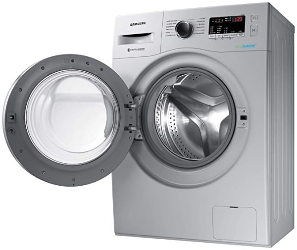 Samsung 6.5 Kg Inverter 5 star Fully-Automatic Front Loading Washing Machine (WW66R22EK0S)