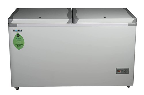 Elanpro Hard Top Chest Freezer Double Door (EF 335DDG)