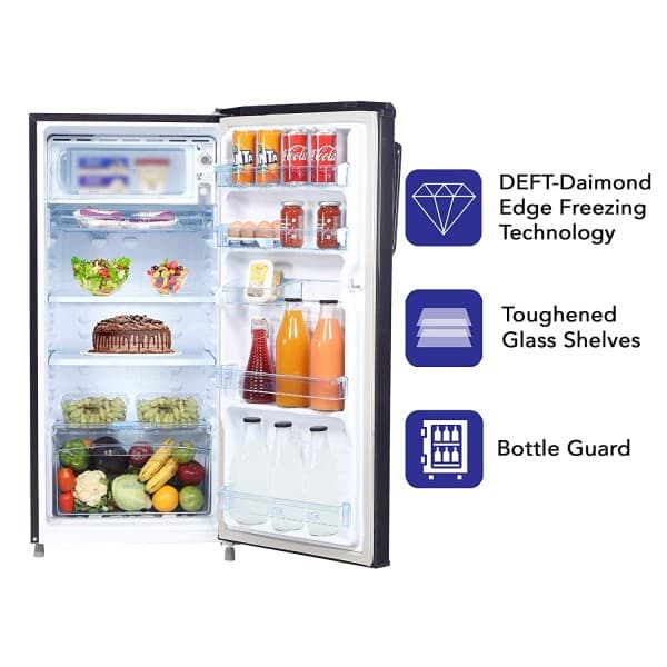 Haier 190 Litres, Direct Cool Refrigerator (HRD-1902CMS-F)