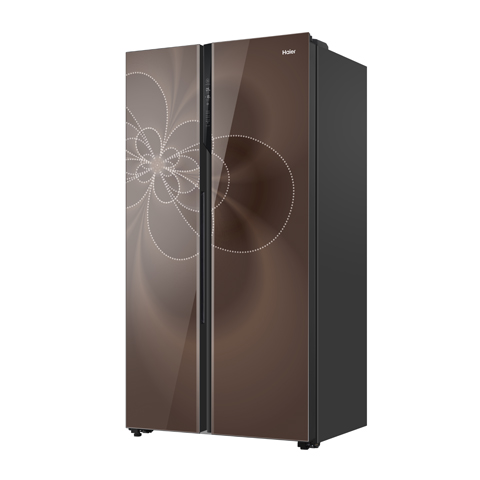 Haier 630 Litres, Convertible Side By Side Refrigerator (HRS-682EG)