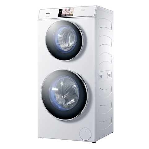Haier Dual Drum Washer & Dryer Washing Machine (HWD120-B1558)
