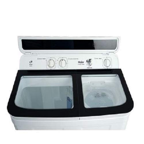 Haier 10 Kg Semi-Automatic Top Loading Washing Machine (HTW100-178BK)