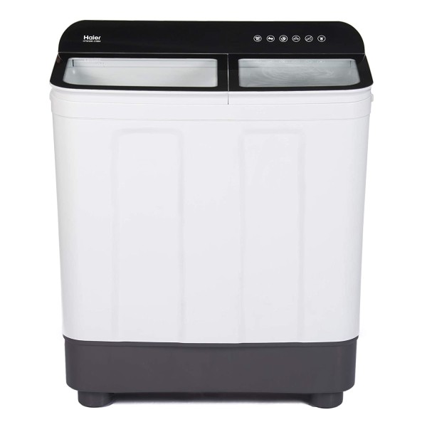 Haier 8.5 Kg Semi-Automatic Top Loading Washing Machine (HTW85-178BK)