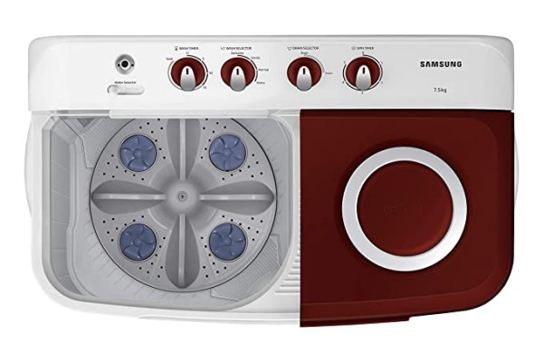 Samsung 7.5 kg Semi-Automatic Top Loading Washing Machine (WT75M3000HP)
