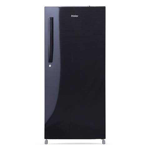 Haier 195 Litres,5 Star Single Door Direct Cool Inverter Refrigerator HRD-1955CKS-E)