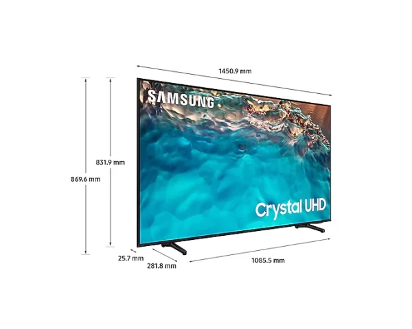 Samsung 65" BU8000 Crystal UHD 4K Smart TV (2022)