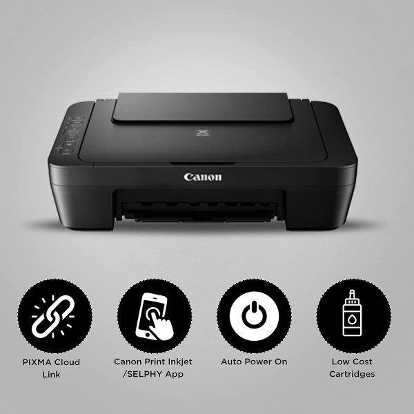 Canon Pixma MG 3070S All-in-One Wireless Inkjet Colour Printer (Black)