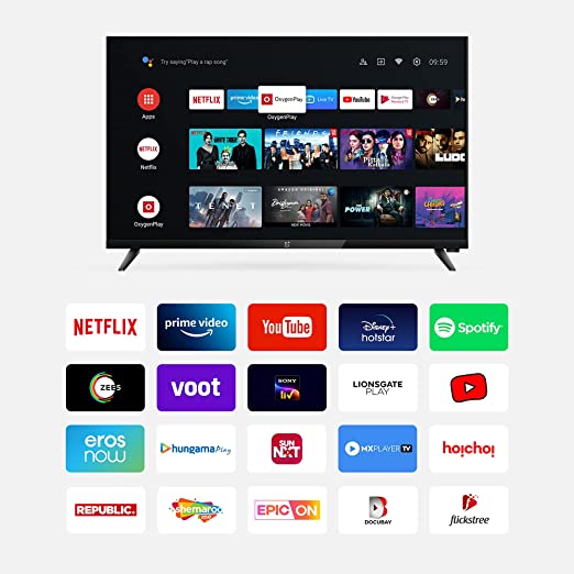 OnePlus 80 cm (32 inches) Y Series HD Ready LED Smart Android TV (32Y1)