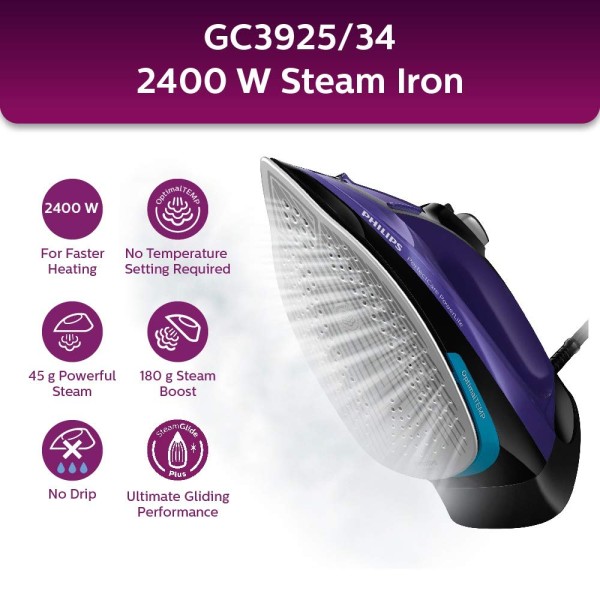 PHILIPS Perfect Care Power Life Steam Iron GC3925/34