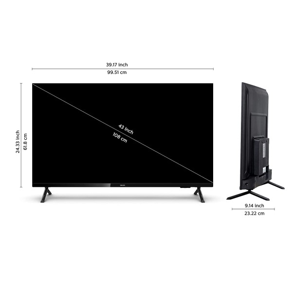 Philips 108 Cm (43 inches) Full HD LED Android Smart LED TV (43PFT6915)